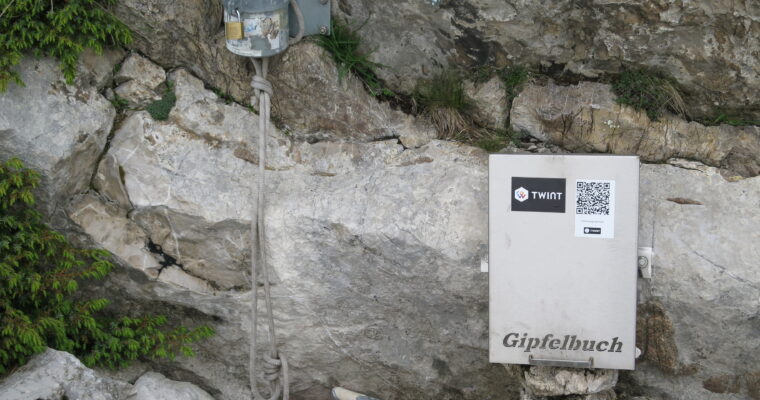 Twint im Klettersteig Gantrisch