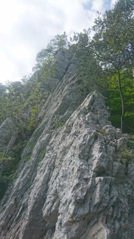 Klettern in Le Paradies